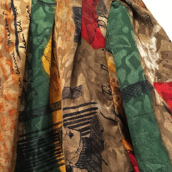 Vintage Nicola Blouse with French Theme - Picture 4 of 7